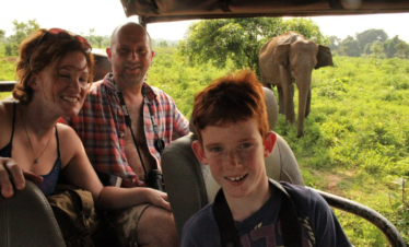 Elephants at Safari Sri Lanka