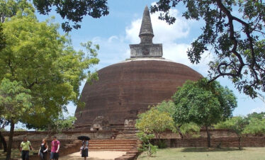 Ancient ruins in Polonnaruwa